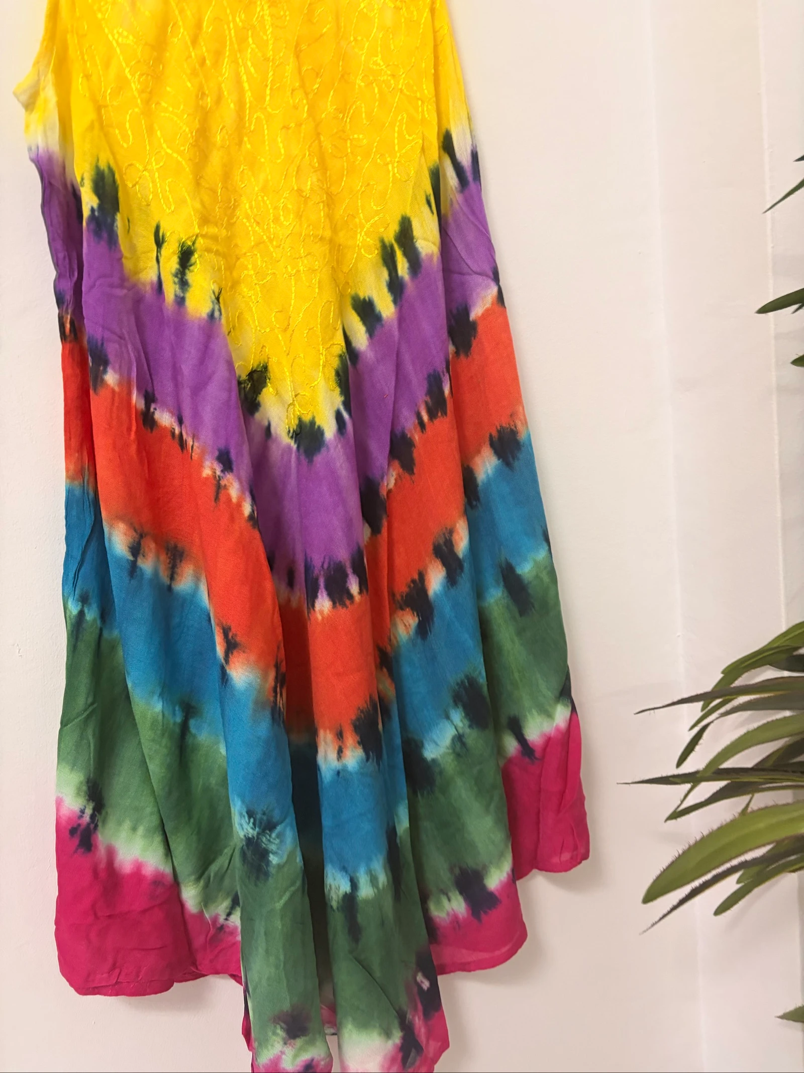 Vestido de verano estampado tie-dye  – photo 2